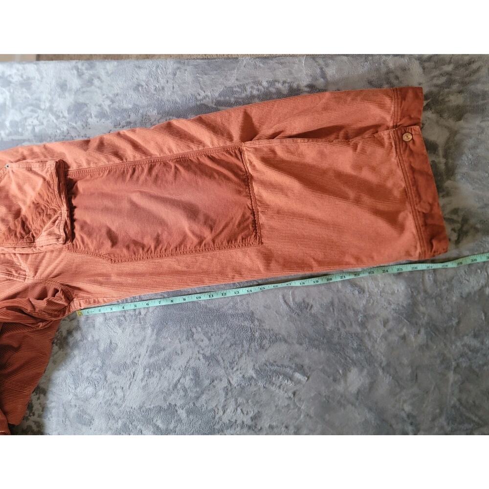 We The Free Wide Leg Corduroy Pants in Rust - Picture 6 of 12